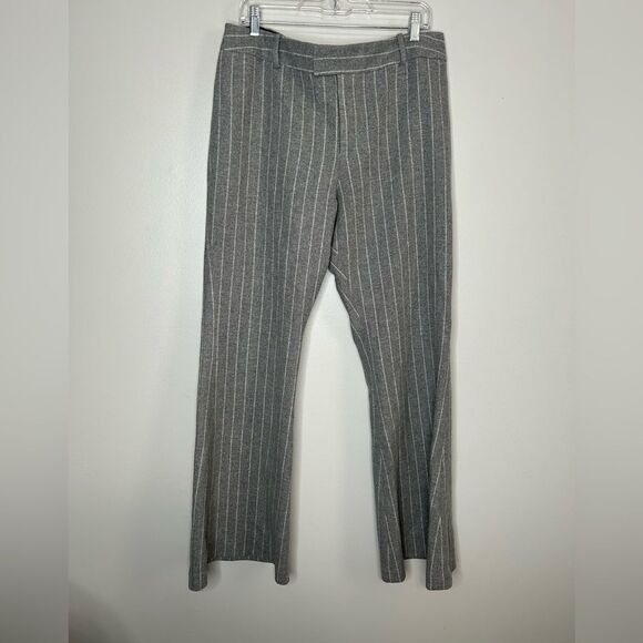 SMYTHE Gray Pinstripe Pants NWT - Picture 6 of 6